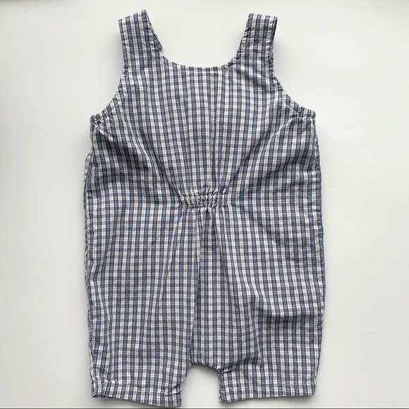 Old Navy Plaid Romper - Picture 4 of 5